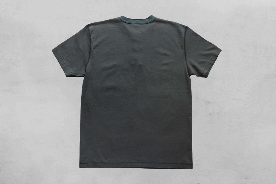 Barns Outfitters - Henley Neck S/S Print T-shirt (BLK) 
