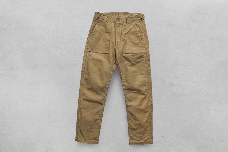 orSlow - US Army Fatigue Pant(Slim Fit) orSlow,US ARMY ,FATIGUE PANT,美軍工作褲,野戰軍褲,丹寧,牛仔,日本製,台南,選物店,老派