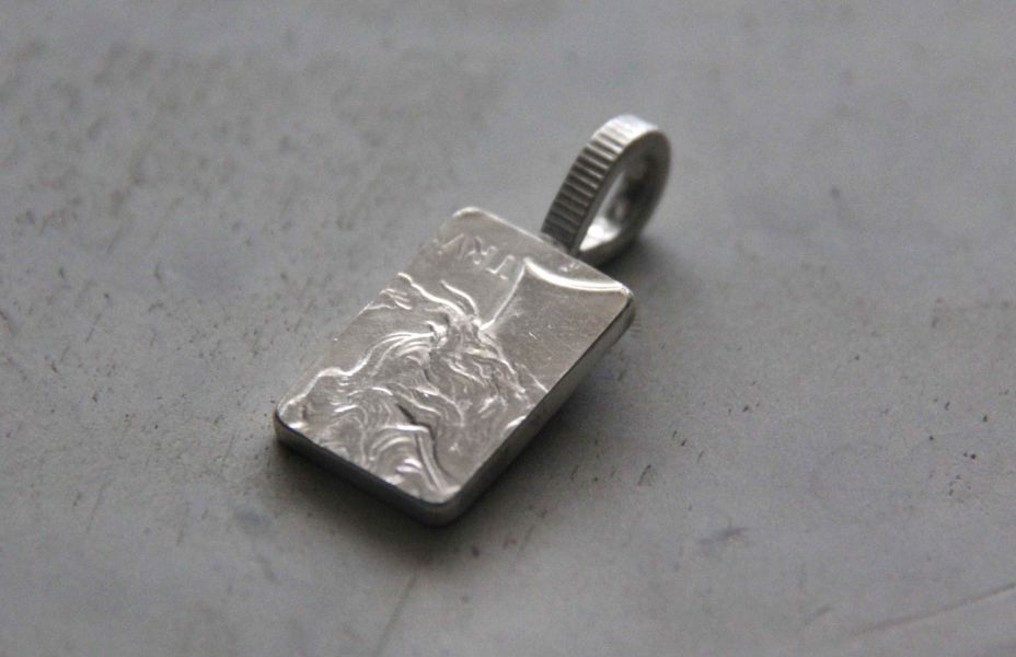 KinG Smith - 和平鷹銀牌(古董銀幣再製)-現貨 King smith,handmade,銀器,silver,雷鳥