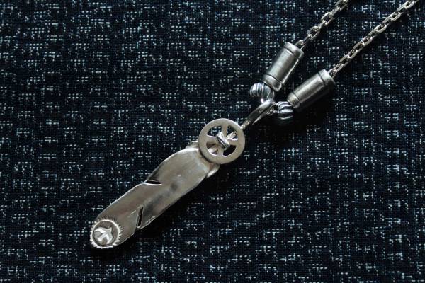 KinG Smith - 中銀心羽組/訂製 King smith,handmade,手作,leather craft,silver,雷鳥,銀羽,風切羽,銀菊,先金,點金,綠松石,風野鷲,鷹爪,訂製,印地安銀飾,藥輪,台南,老派,mr old