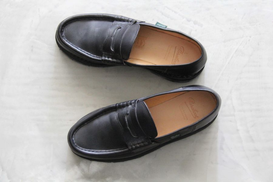 Paraboot -Reims/Noir Paraboot,黑色樂福鞋 loafer,男生休閒皮鞋推薦,樂福鞋 穿搭,