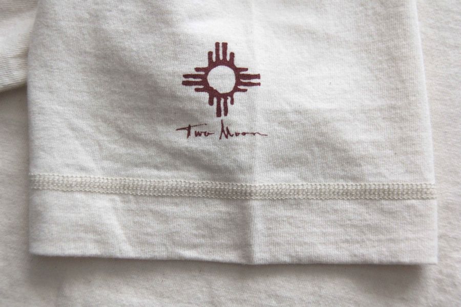 Two Moon - Henley Neck Tee (NAT) Two Moon,亨利領