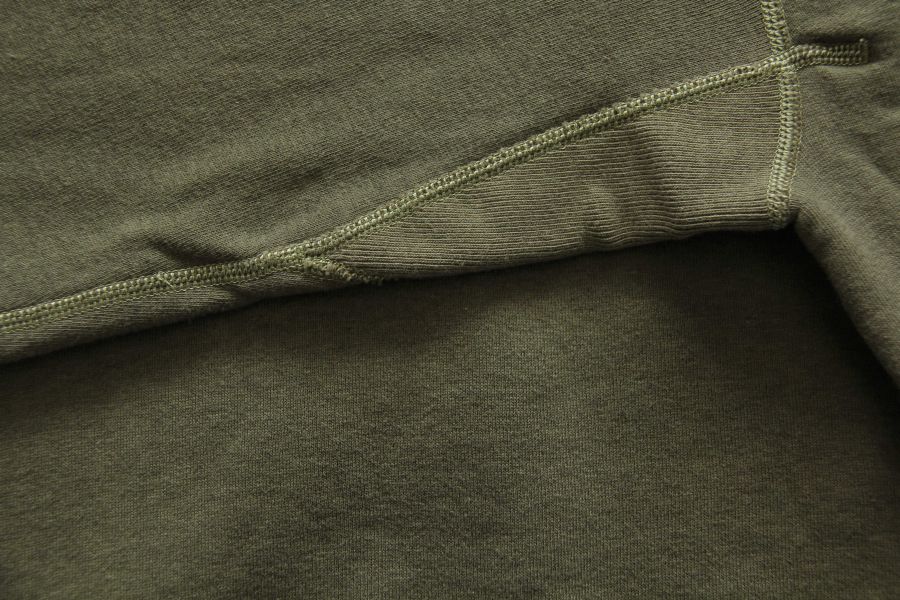 Two Moon - No.92022 Sweatshirt/ Dark Olive Two Moon 日牌,衛衣 穿搭,日本製,植絨,Loop Wheel,圓筒衣身,