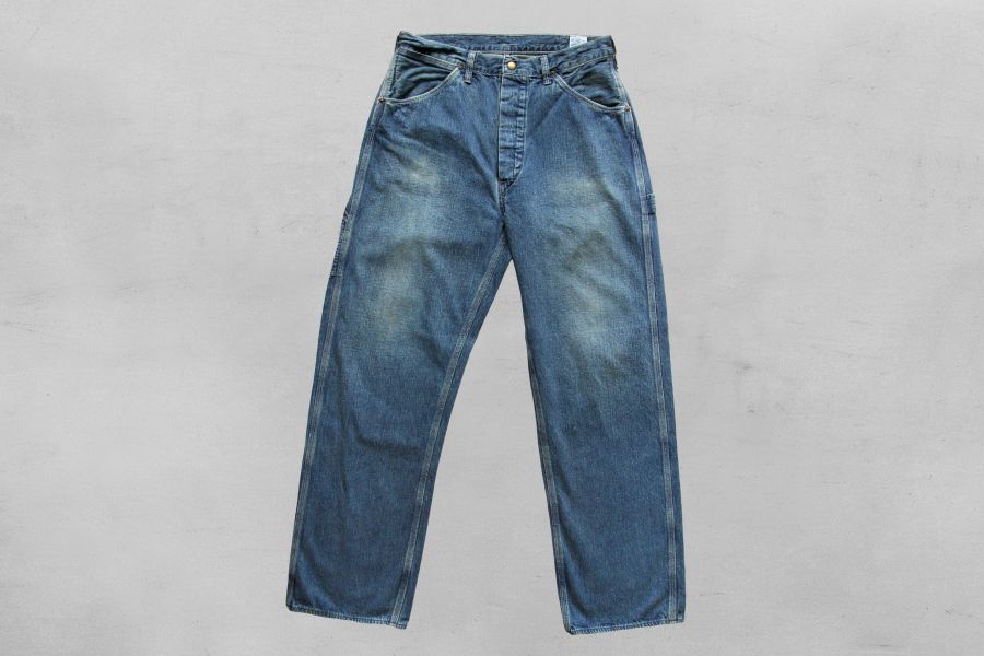 orSlow- PAINTER PANTS (USED) orSlow畫家褲,水洗牛仔褲,男生刷色褲推薦,