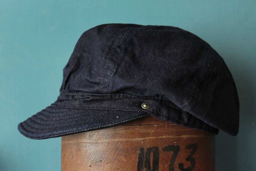 DECHO BIKERS CAP/INDIGO DECHO