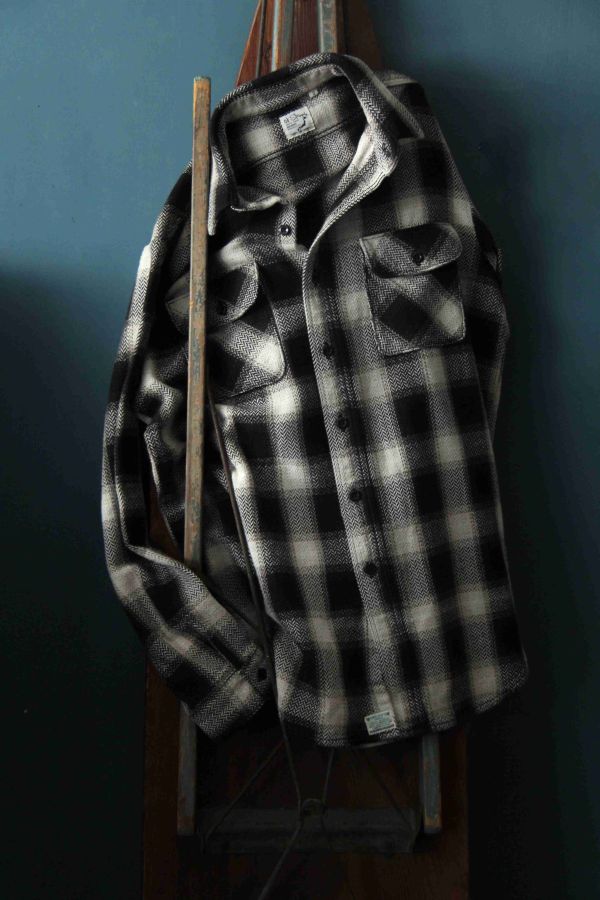 orSlow/RELAX FIT FLANNEL SHIRT orSlow 男 襯衫,男 秋冬 格紋 襯衫,