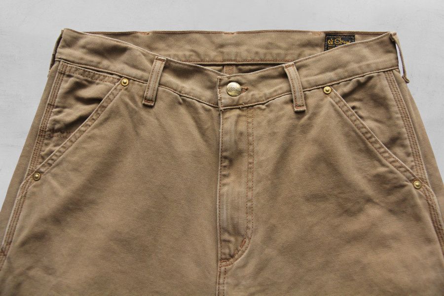 orSlow-Brown Duck Painter Pants 畫家褲,PAINTER PANTS,Orslow,丹寧,牛仔,日本製,台南男裝,選物店,