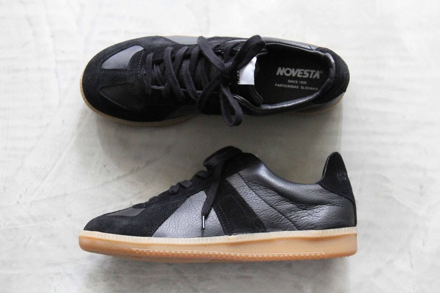 NOVESTA -GERMAN TRAINER/BLACK NOVESTA,德訓鞋,復刻 鞋,German Army Trainer,手工製程,經典 鞋,台南 男裝 選物,