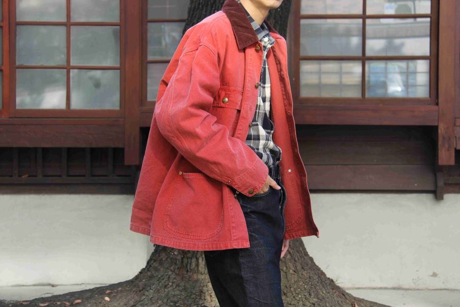 orSlow - RELAX FIT OXFORD COVERALL orSlow工作外套,男生工裝外套推薦,男復古工裝穿搭,美式工裝,日製工裝外套,