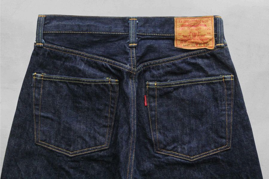 New Yesterday Before it's done. NY47 JEANS 13.5oz 丹寧褲,