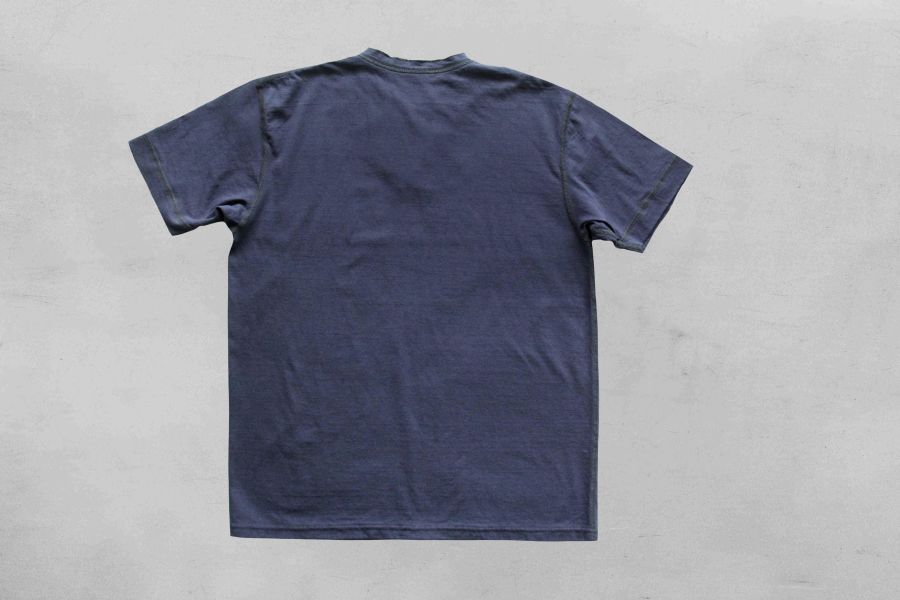 Two Moon - Henley Neck Tee (Navy) Two Moon,亨利領