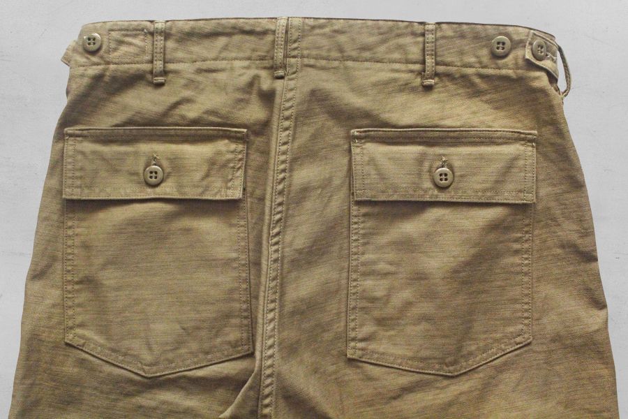 orSlow - US Army Fatigue Pant(Slim Fit) orSlow,US ARMY ,FATIGUE PANT,美軍工作褲,野戰軍褲,丹寧,牛仔,日本製,台南,選物店,老派