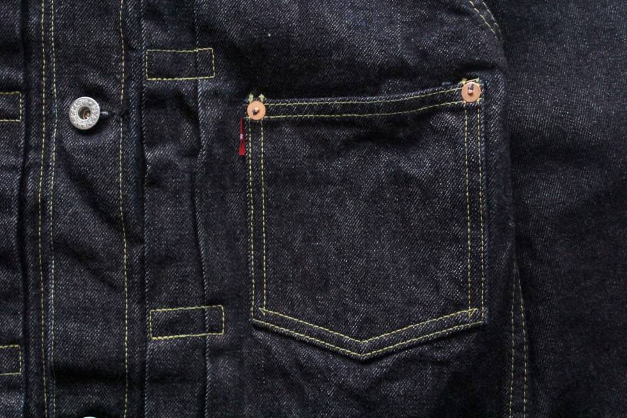 TCB - S40's Jacket 一代外套,復刻,jeans,denim,日本製,TCB,1940's,type1,S506XX ,一代牛仔夾克,WW1,大戰版,14oz,one wash,脫漿