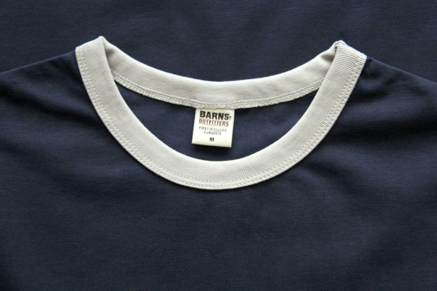 Barns Outfitters - Ringer Tee (NVY) 