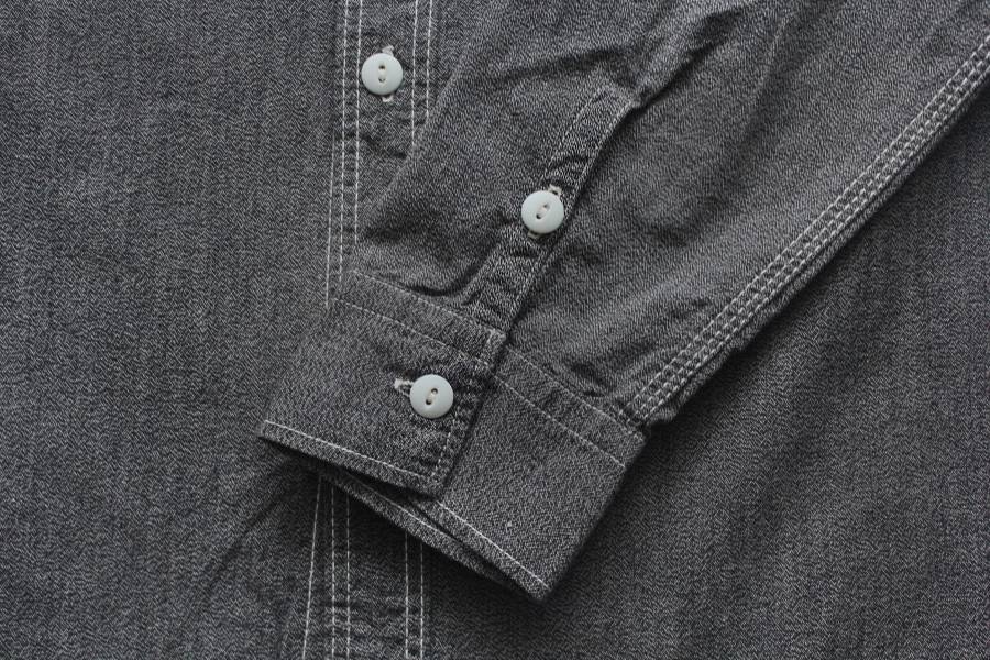 TCB-Cat Light Shirt Jeans,shirts,復古,男生襯衫,工作襯衫,TCB,日本製,貓眼扣,1930'S,三角補強