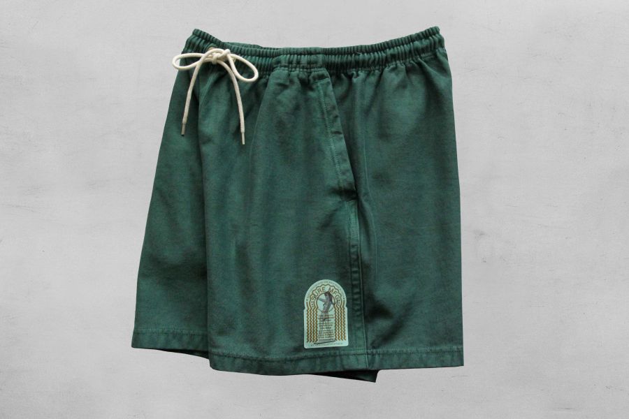 SURE'S Super Tuck Shorts / Green XX DEVELOPMENT,男 短褲,男 短褲推薦,男短褲品牌,休閒短褲男,