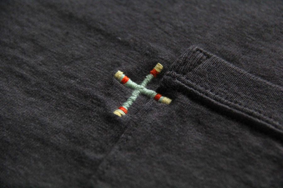 Two Moon - No.20272 Pocket Tee (Black) Two Moon