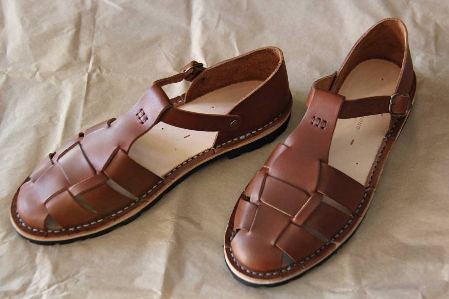 Steve Mono - Artisanal Sandals/Chocolate Steve Mono,西班牙手工皮革涼鞋,handmade