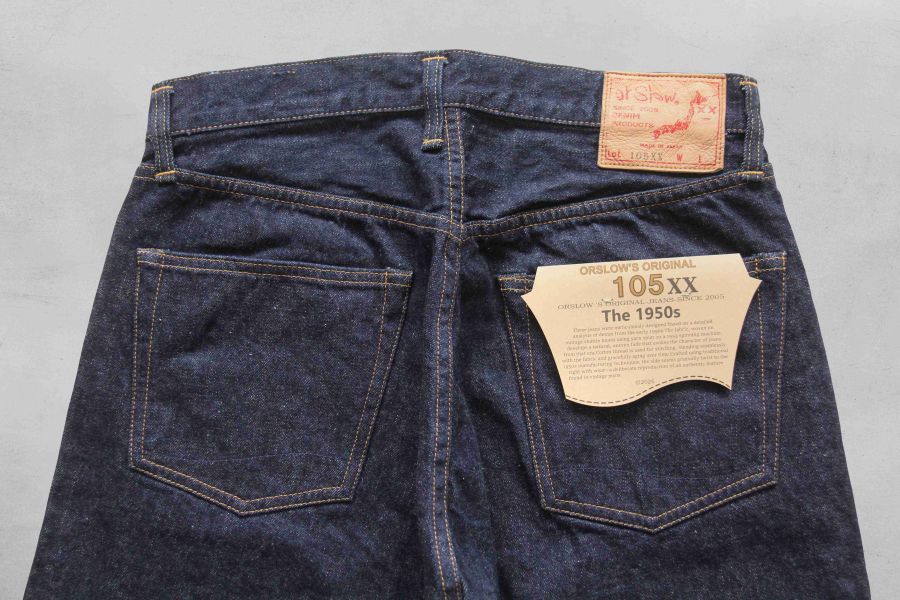 orSlow - 105XX The 1950s Selvedge Denim orslow,105,105XX,原色褲,日牛
