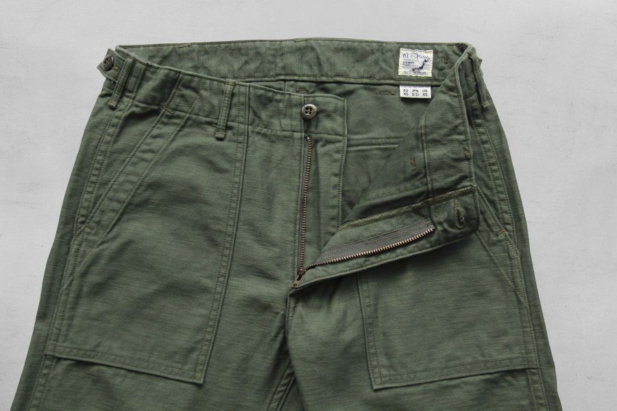 orSlow - US Army Fatigue Pant(Slim Fit) orSlow,軍褲,アメカジ,阿美咖機,Fatigue Pant,丹寧,牛仔,日本製,american casual,台南,台南逛街,老派人生,