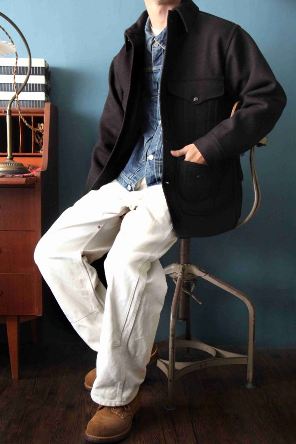 SURE'S Be Nature Mackinaw Wool Cruiser Jacket/Drs Brown XX DEVELOPMENT,Mackinaw,毛料外套,Filson 復刻,羊毛外套,Cruiser Jacket,Mackinaw Wool Cruiser Jacket,