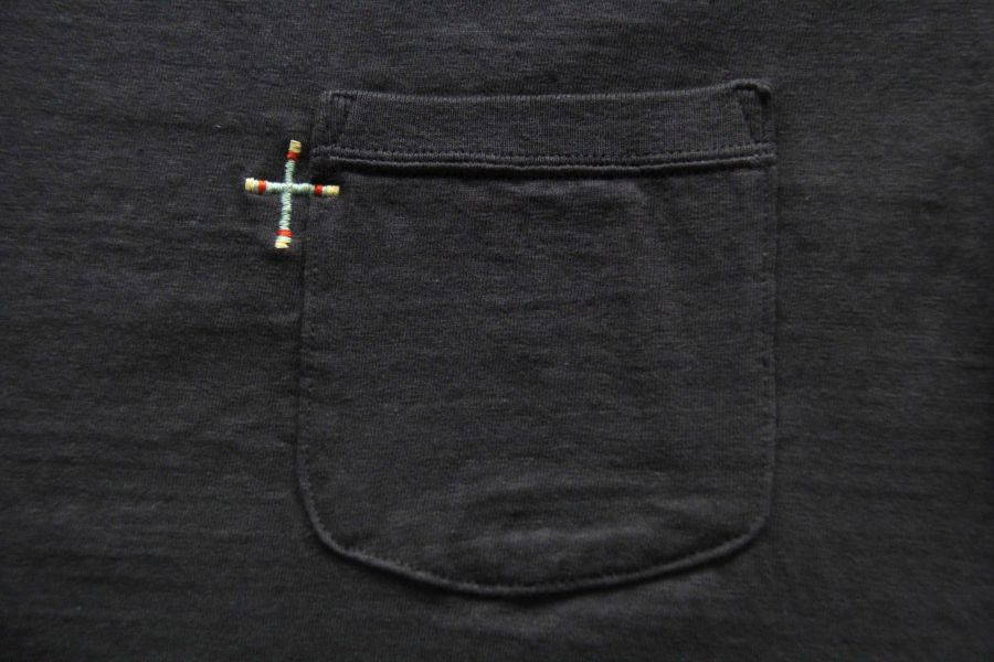 Two Moon - No.20272 Pocket Tee (Black) Two Moon