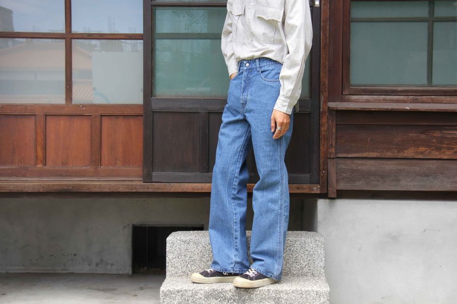 CRT JEANS & SPORTS - 2CH TWIN WASH STRAIGHT JEANS CRT,CRT JEANS,昭和復古,老派人生,台南男裝選物,