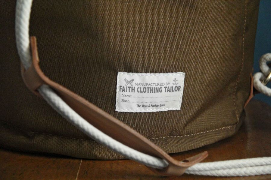 The W & Anchor Bros. - Bucket bag/CORDURA® Faith,Faith co,leather goods, made in Taiwan,台南,台南逛街,台南男裝,選物店,老派,mr old