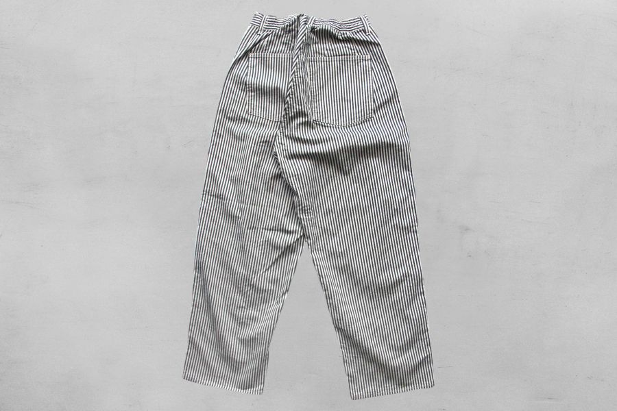 Ordinary Fits - Ranch Pants (OFF) 日本品牌Ordinary Fits,男 休閒工作褲,男 條紋褲 搭配,Hickory 條紋 工裝,