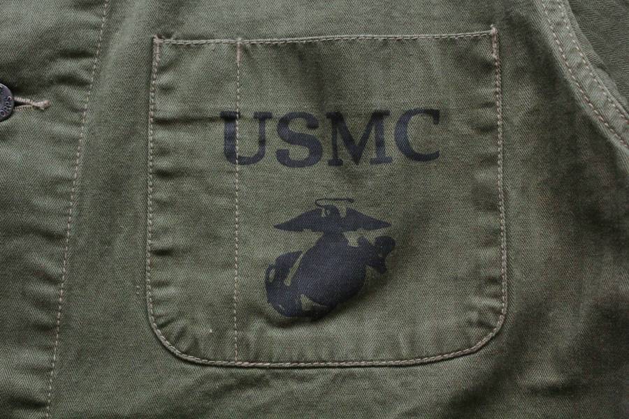 Houston -USMC HBT JACKET/Olive Houston ,P41,,jacket