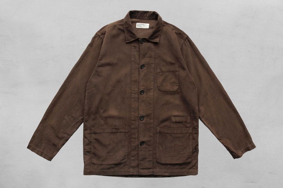 Universal Works - Bakers Overshirt (Brown) 復古,英國品牌,英格蘭,燈芯絨,Universal Works,秋冬穿搭,工作襯衫