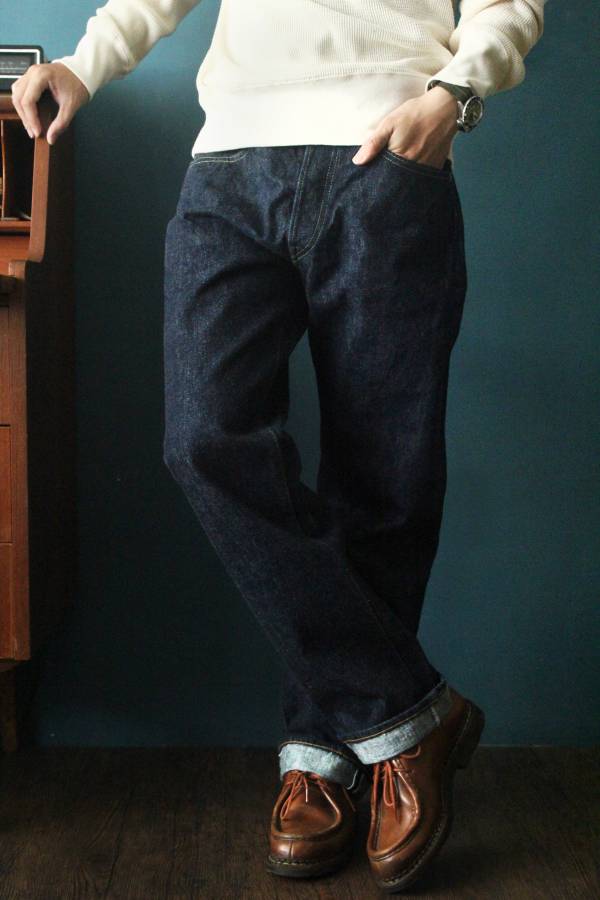 orSlow - STANDARD SELVEDGE DENIM 105 牛仔褲 推薦,牛仔褲 男 穿搭,中直筒 牛仔褲,赤耳 丹寧褲,Jeans,denim,orslow jp,台南 逛街 牛仔褲,orslow 105 107,牛仔褲 色落,養褲 原色褲,one wash,排扣,