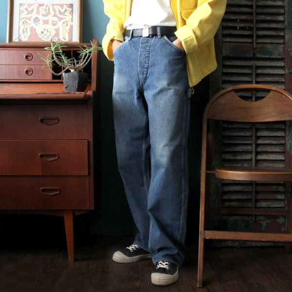 orSlow- PAINTER PANTS (USED) orSlow畫家褲,水洗牛仔褲,男生刷色褲推薦,