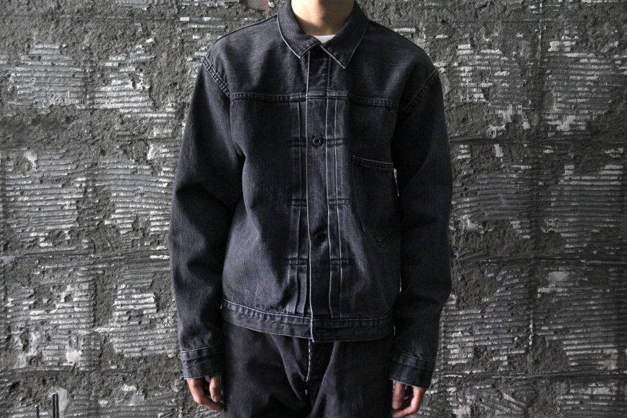 orSlow - WWII Type1 Black Denim Jacket orSlow,一代外套,一代 牛仔 夾克,type 1 jacket,