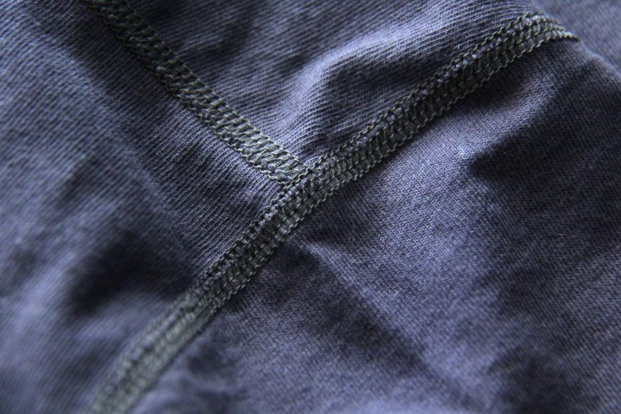 Two Moon - Henley Neck Tee (Navy) Two Moon,亨利領