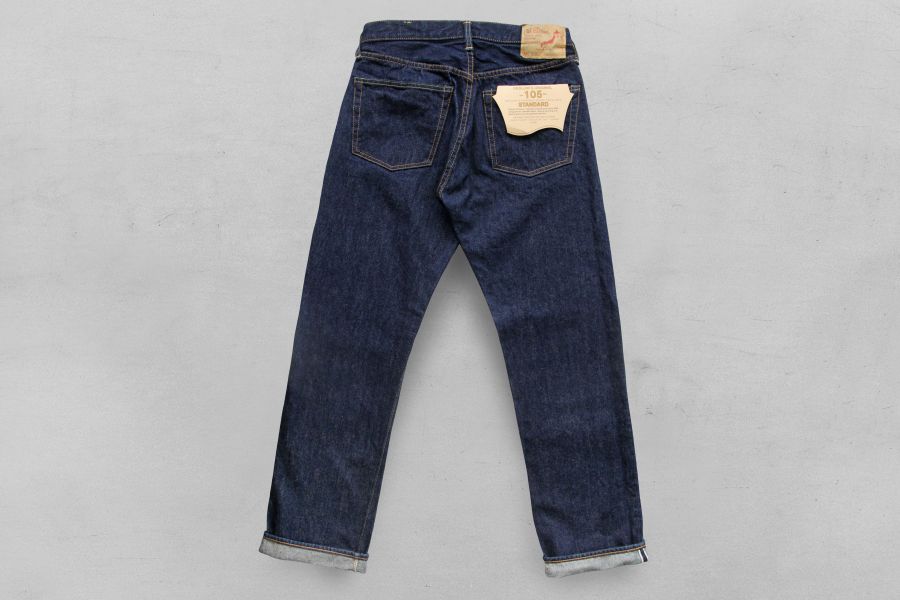 orSlow - STANDARD SELVEDGE DENIM 105 牛仔褲 推薦,牛仔褲 男 穿搭,中直筒 牛仔褲,赤耳 丹寧褲,Jeans,denim,orslow jp,台南 逛街 牛仔褲,orslow 105 107,牛仔褲 色落,養褲 原色褲,one wash,排扣,