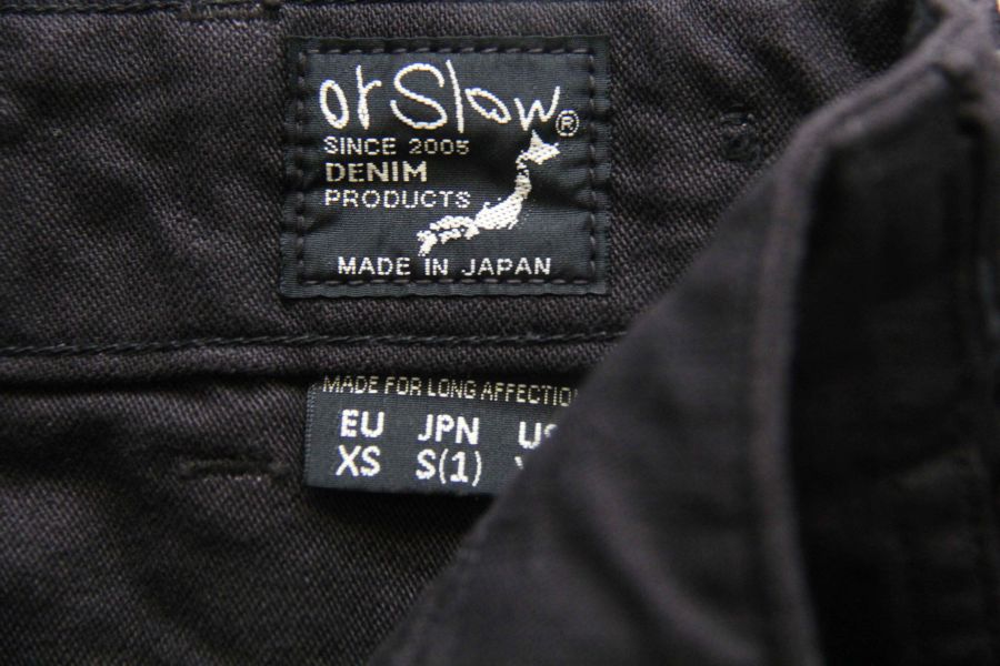 orSlow - US Army Fatigue Pant(Standard)/ Black 軍褲,orSlow,日本製,復刻,直筒褲,