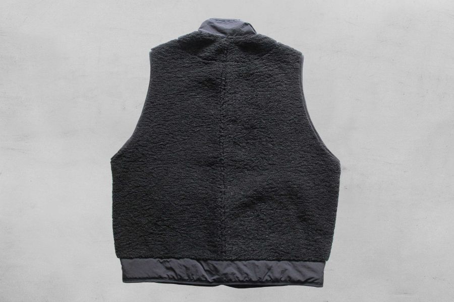 Barns Outfitters-Utility Boa Vest (Black) 保暖 背心,冬 絨毛 背心,冬 背心 穿搭,寒流 必備,The north face,patagonia 類似款,搖粒絨 背心,Barns Outfitters,Vest,層次 搭配,男 背心,