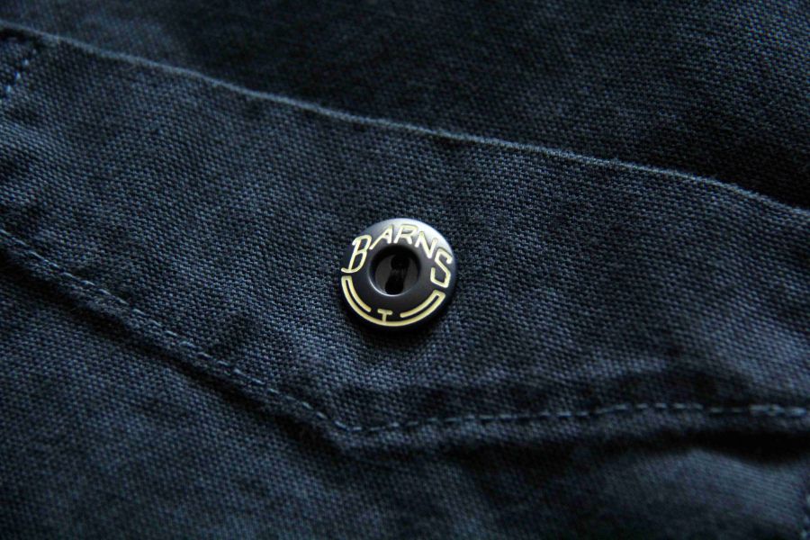 Barns Outfitters - B.D 牛津襯衫(NAVY) 男生正式襯衫,男生 牛津襯衫,Barns,