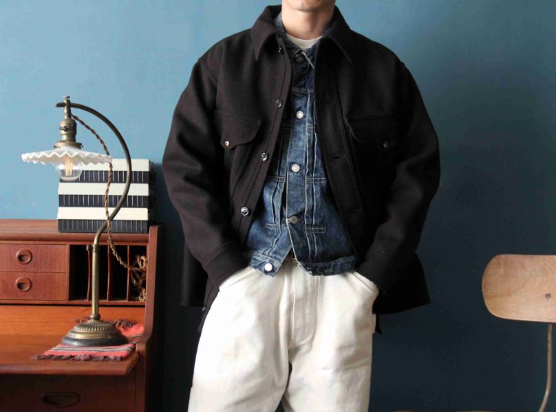 SURE'S Be Nature Mackinaw Wool Cruiser Jacket/Drs Brown XX DEVELOPMENT,Mackinaw,毛料外套,Filson 復刻,羊毛外套,Cruiser Jacket,Mackinaw Wool Cruiser Jacket,