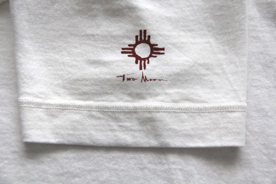 Two Moon - Henley Neck Tee (White) Two Moon,基本款亨利領,