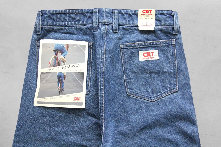 CRT JEANS & SPORTS - 2CH TWIN WASH STRAIGHT JEANS CRT,CRT JEANS,昭和復古,老派人生,台南男裝選物,