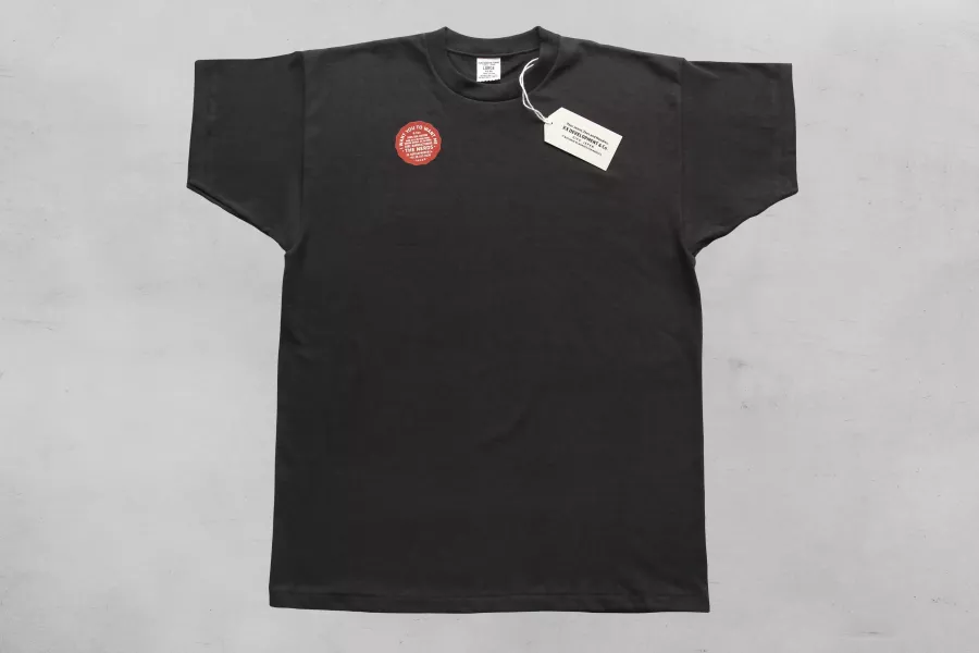 The "NERDS" Tee / Black XX DEVELOPMENT,SURE TEE,xxdevelopment友の会,sure mfg,復刻牛仔褲,