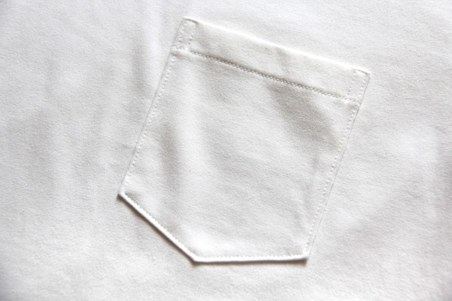 orSlow - Pocket T-shirt (White) 日本品牌orSlow T恤,男生質感短袖T恤,