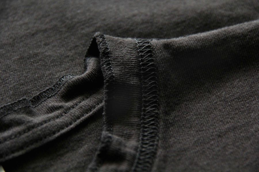Two Moon - Henley Neck Tee (BLK) Two Moon,亨利領