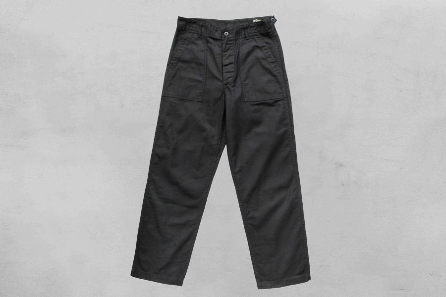 orSlow - US Army Regular Fatigue Pants(Black) orSlow 軍褲,OG107 軍褲,US Army Fatigue Pant,Baker Pant綠色軍褲,軍褲品牌,軍褲好看穿搭,男生軍褲怎麼搭配好看,