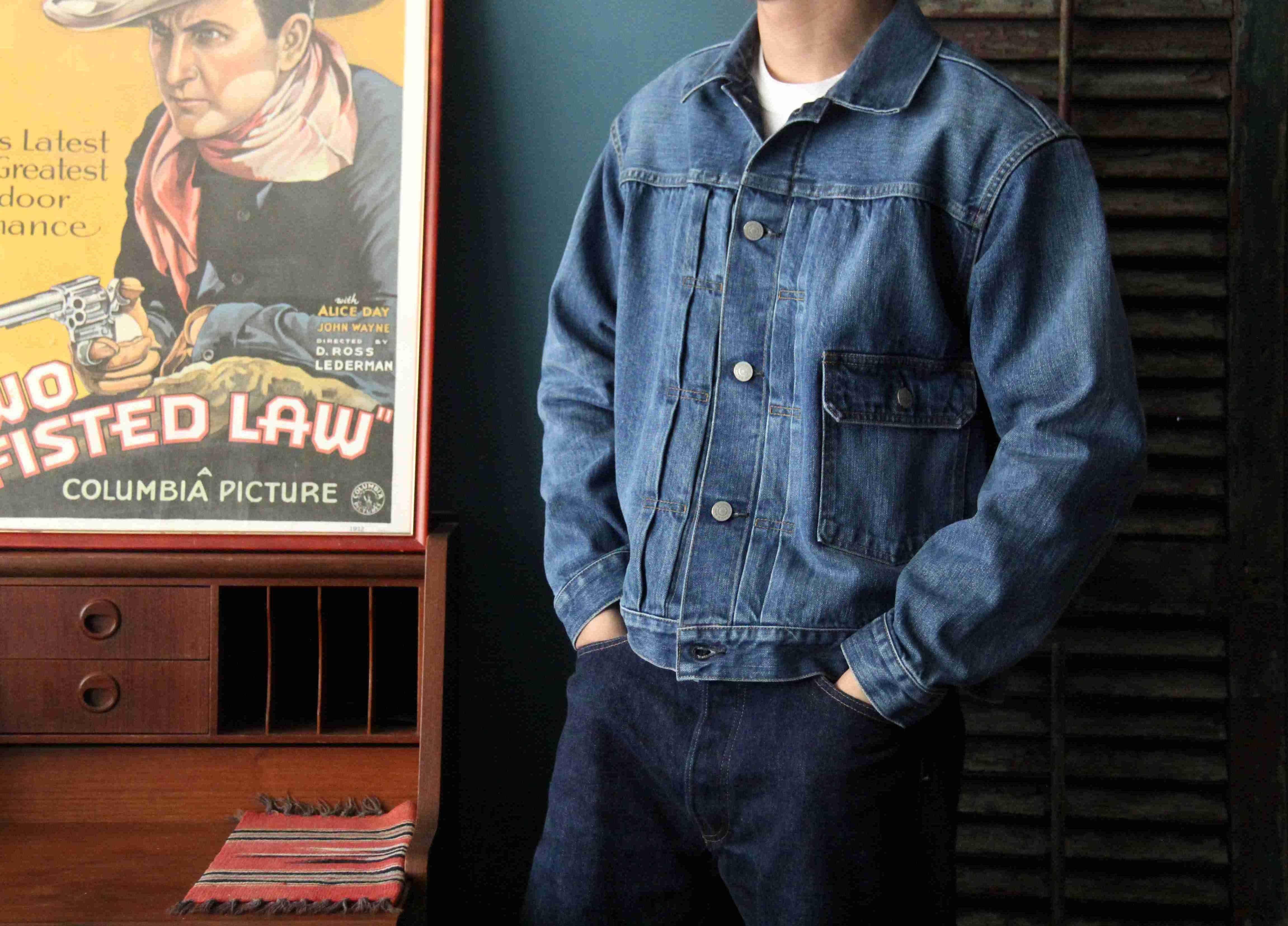 Ordinary Fits-DENIM JACKET 1ST TYPE 一代丹寧水洗刷色外套