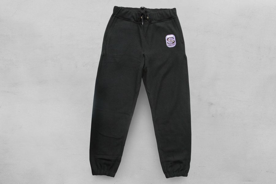 SURE'S "SPRING TERRY" 復古運動褲/黑色 XX DEVELOPMENT,棉褲 推薦,sweat pants,MFG,Champion,運動 褲,