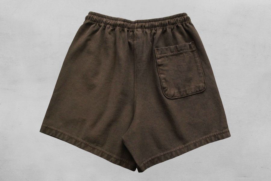 SURE'S Super Tuck Shorts / Bison Brown XX DEVELOPMENT,男 短褲,男 短褲推薦,男短褲品牌,休閒短褲男,
