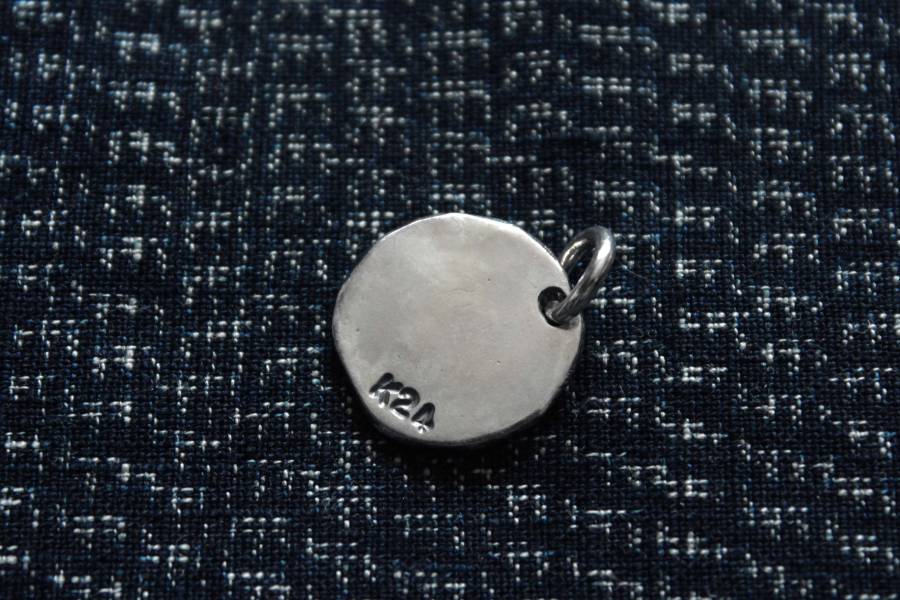 KinG Smith - 24K鎏金/L號小銀牌/雷鳥/訂製 King smith,handmade,手作,indian,jewellery,leather craft,silver,雷鳥,銀羽,風切羽,銀菊,先金,點金,綠松石,風野鷲,鷹爪,訂製,印地安銀飾,藥輪,台南,台南逛街,台南男裝,選物店,老派,mr old